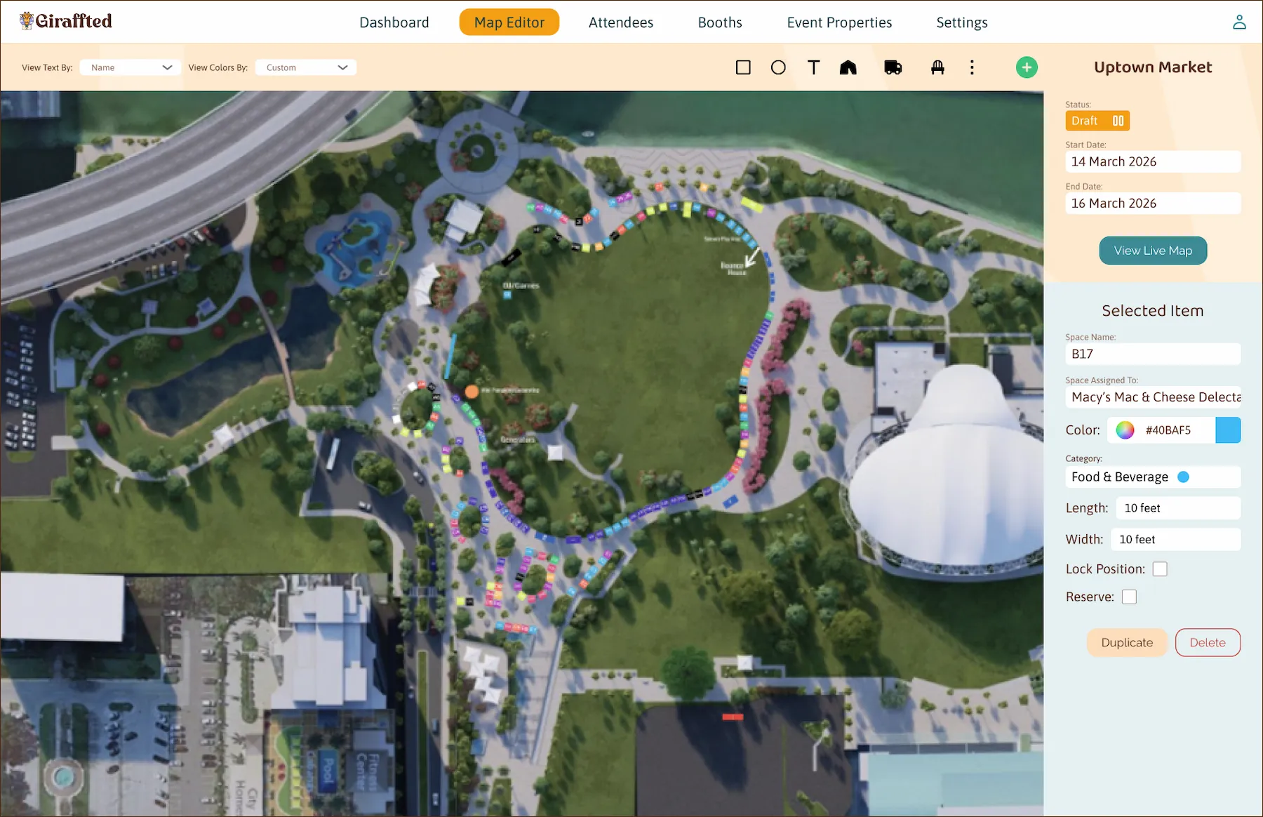 Giraffted app preview